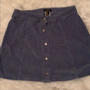 Forever 21 corduroy skirt - Blue